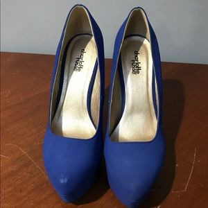 Charlotte Russe Blue Heels